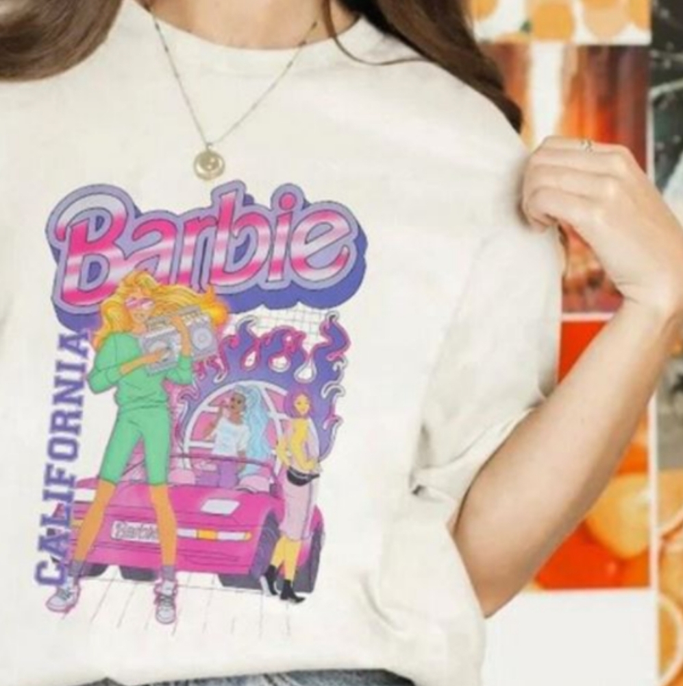 Barbie Retro Racing Boyfriend T-Shirt